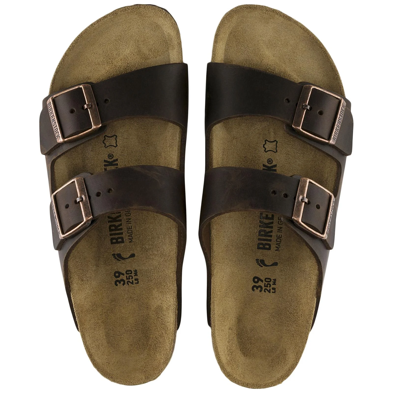 Unisex Arizona Habana Oiled Sandals - Narrow Fit - Image 3