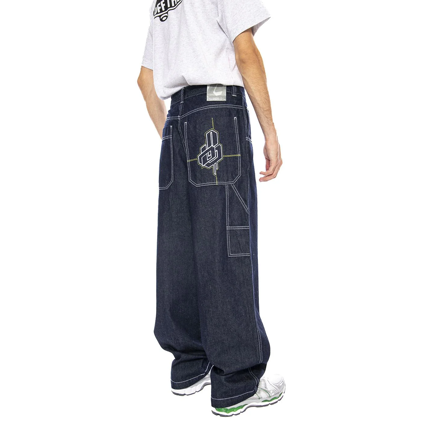 Long Trousers T. Denim Blue Wash Softened - Men's Denim Jeans Trousers Blue Men's BLUESKIN - Image 3