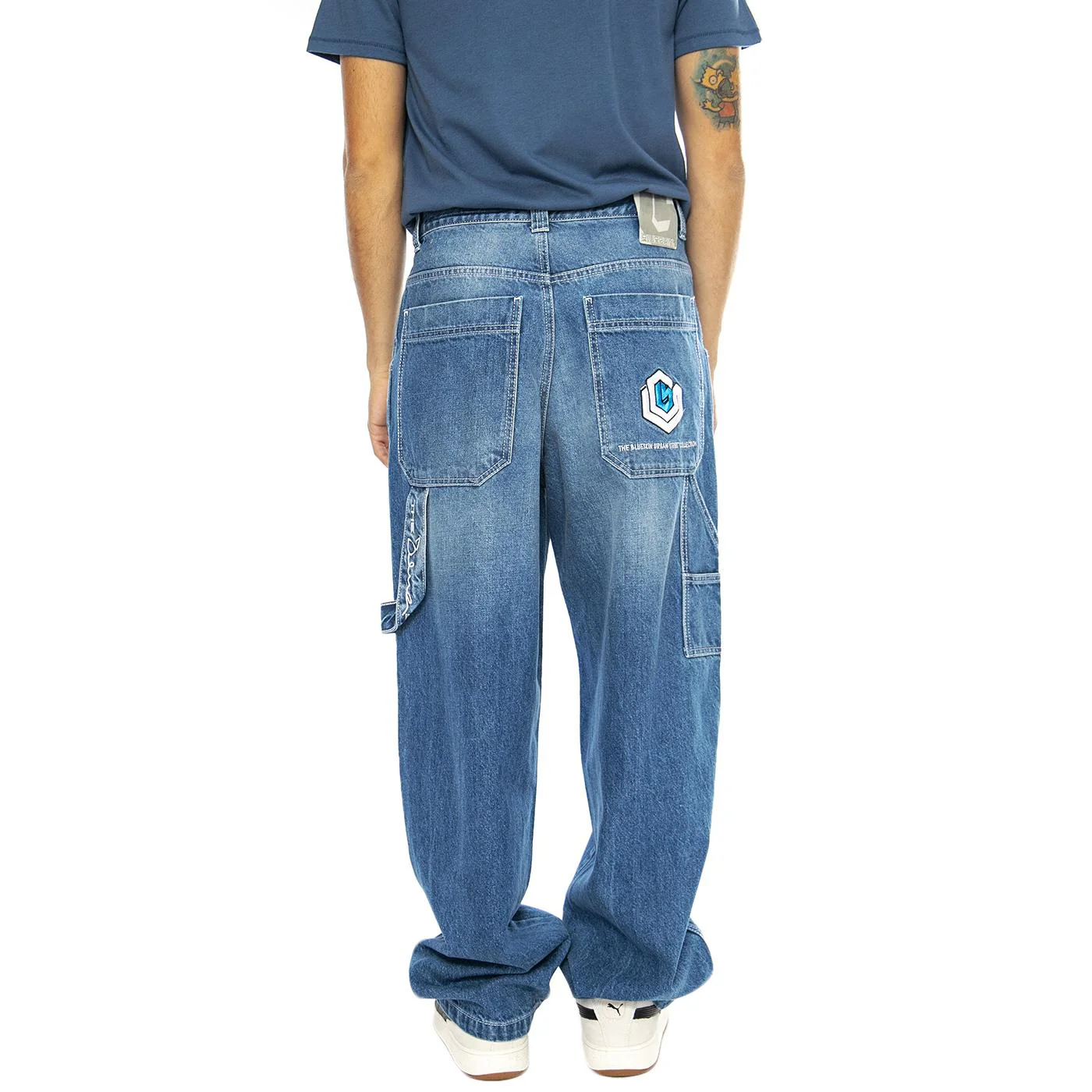 R-Blue-L Used Light Blue - Image 3