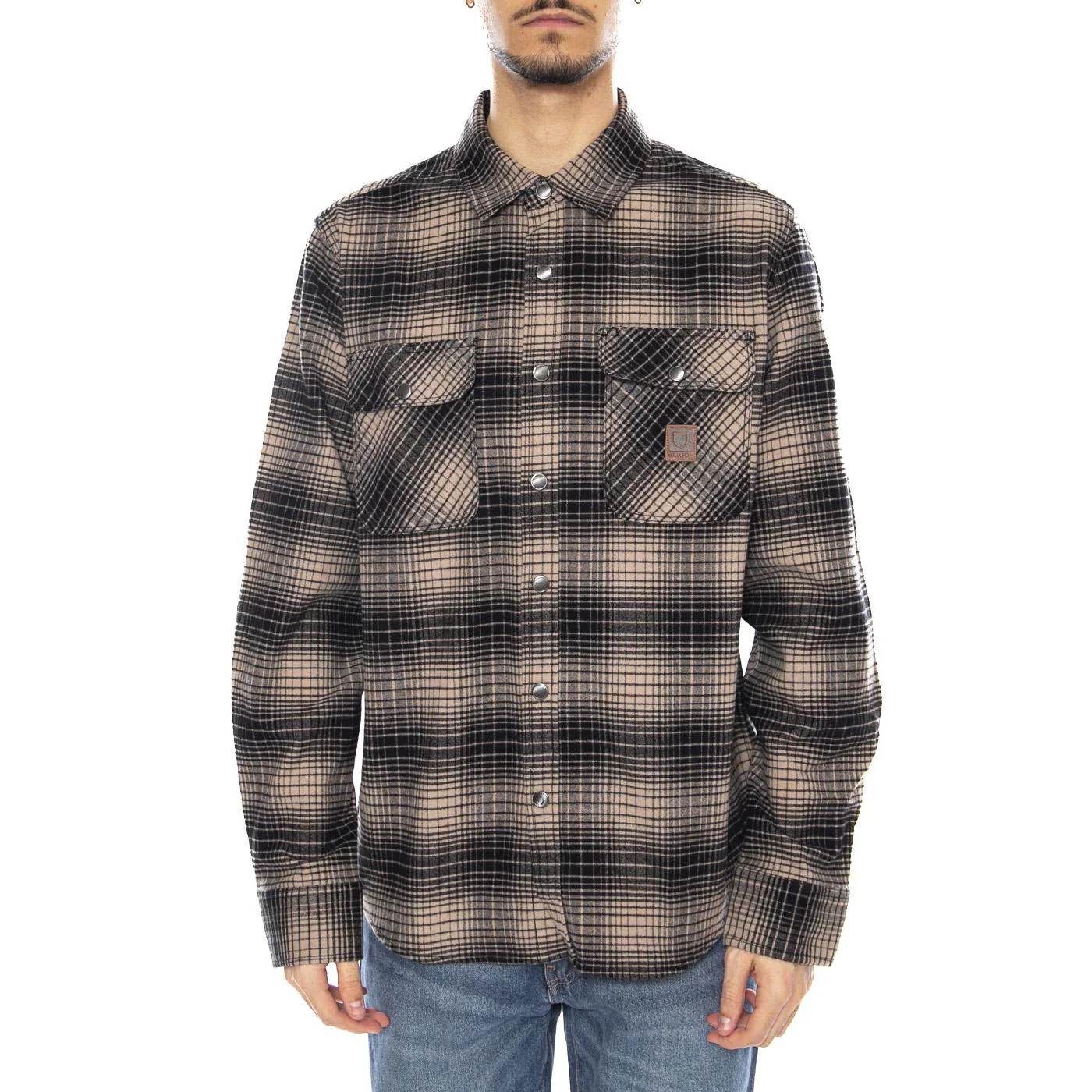Builders Bowery STR WR Flannel -- Men's Multicolor Shirt BRIXTON - Image 2
