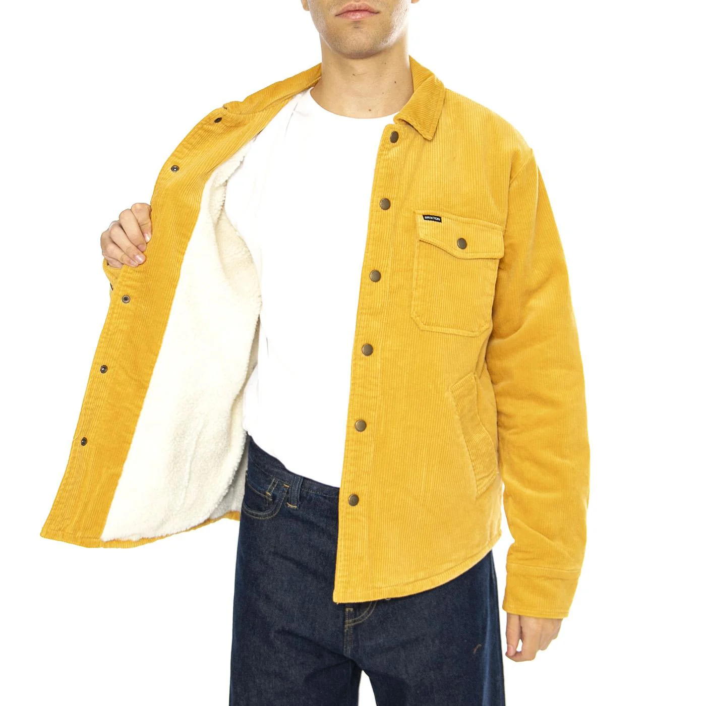 Durham Lined Jacket Bright Gold - Image 4