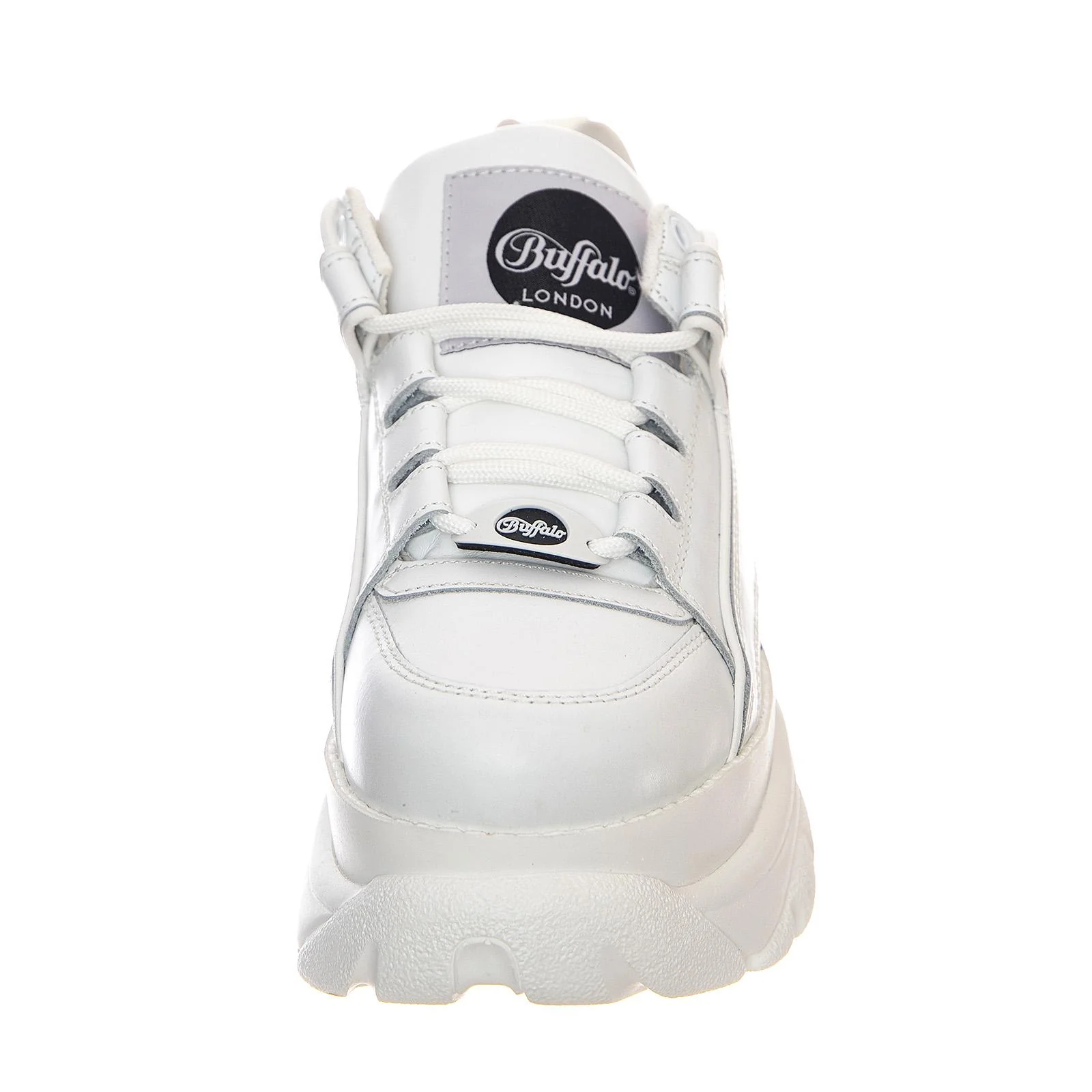 Womens Buffalo Plateau White Shoes - Image 3