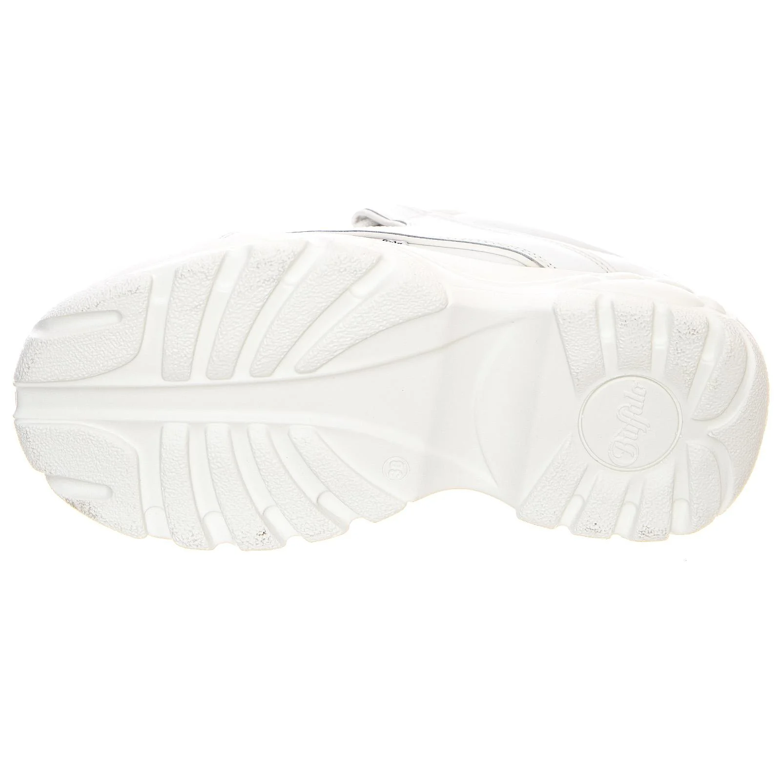 Womens Buffalo Plateau White Shoes - Image 5