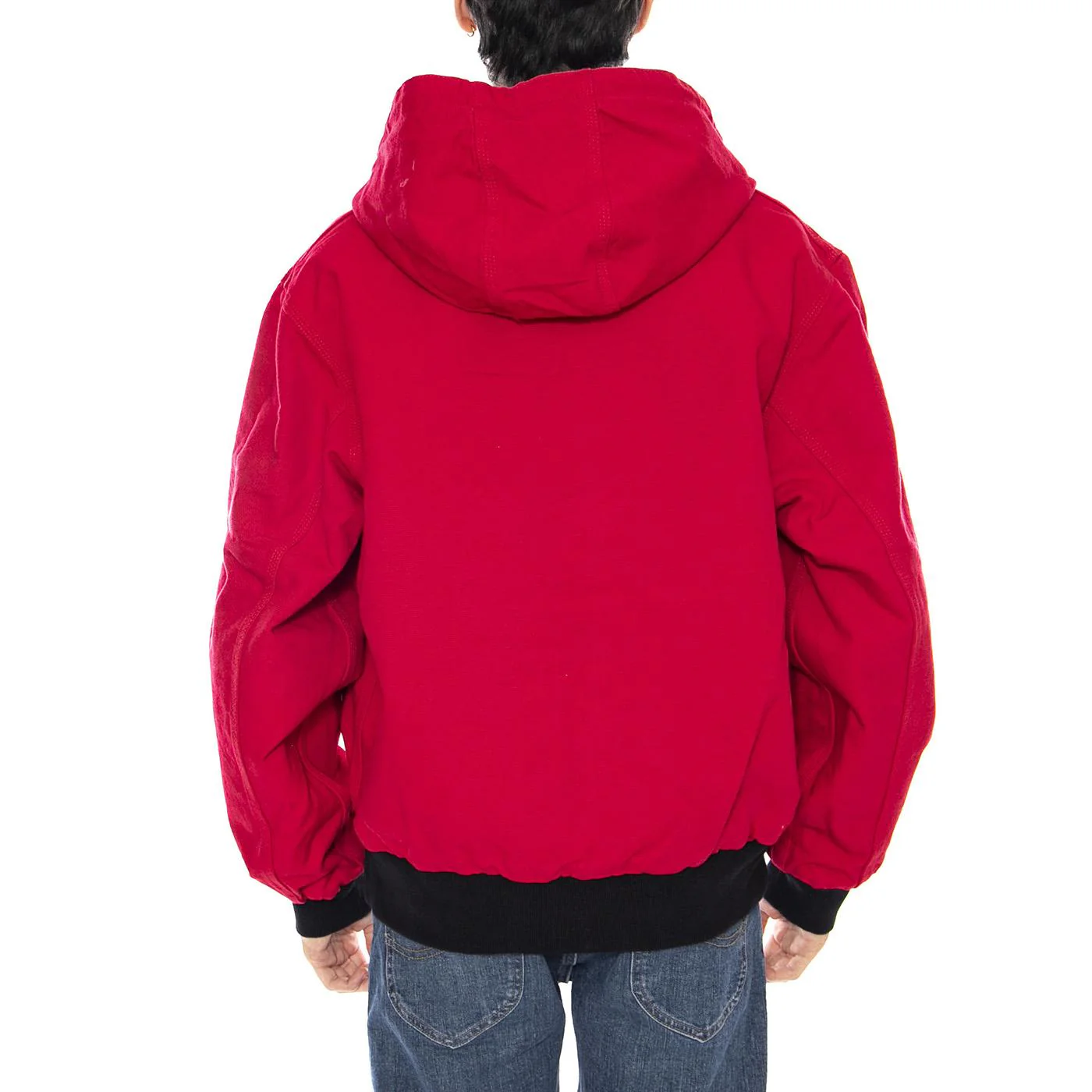 50 Years Anniversary OG Active Jacket Canvas Black / USA Red - Men's Red Jacket CARHARTT WIP - Image 3