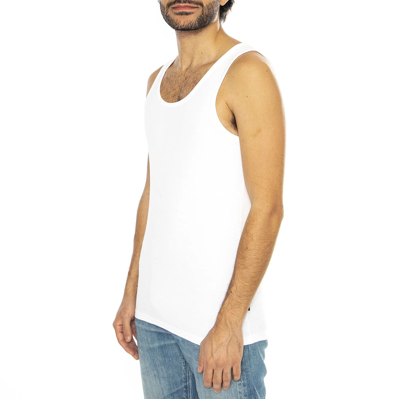 A-Shirt White + White 2-Pack Tank - Image 2