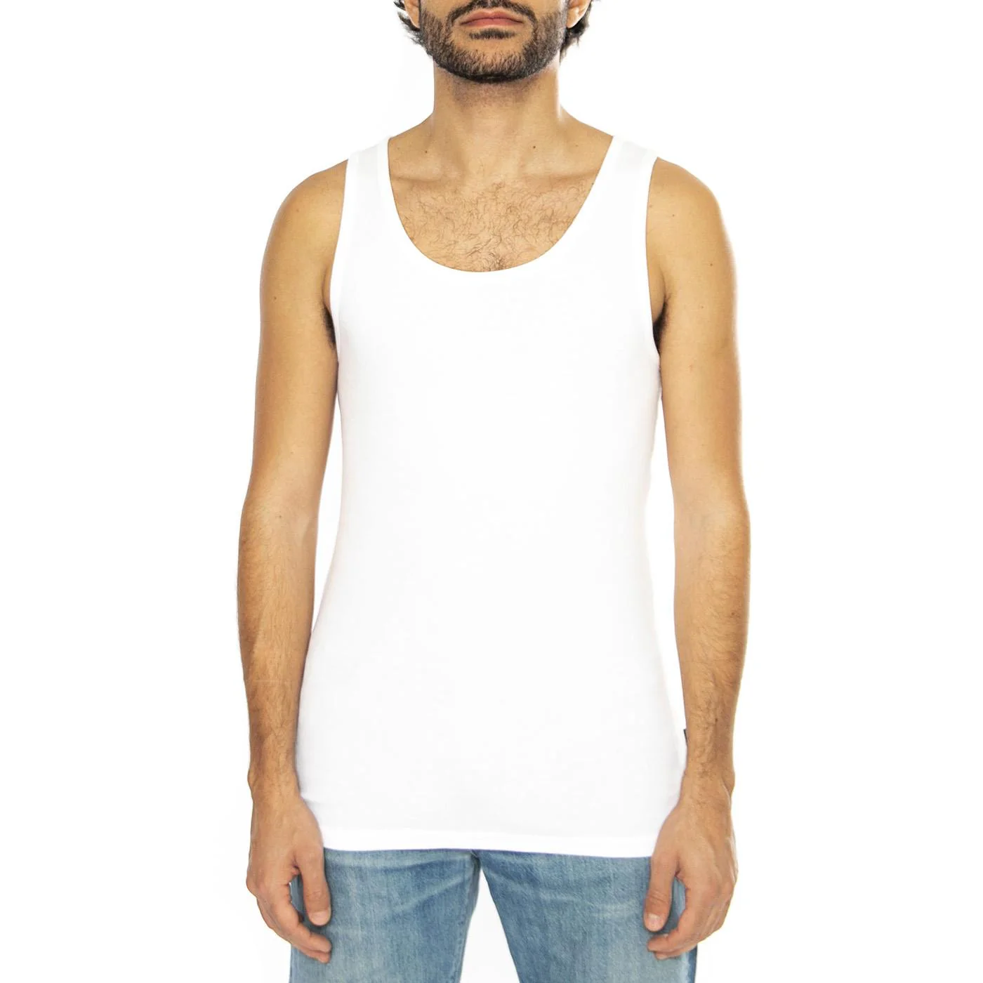 A-Shirt White + White 2-Pack Tank - Image 3