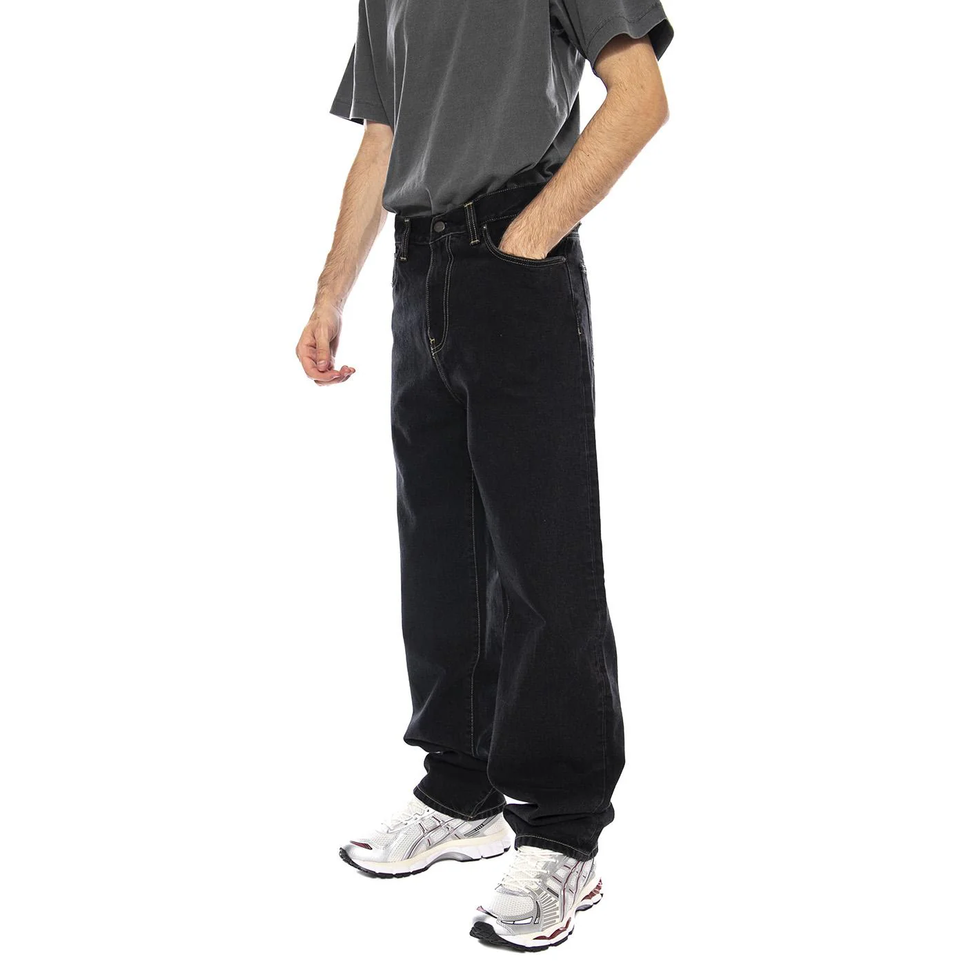 Aaron Pant Black - Men's Black Pants CARHARTT WIP