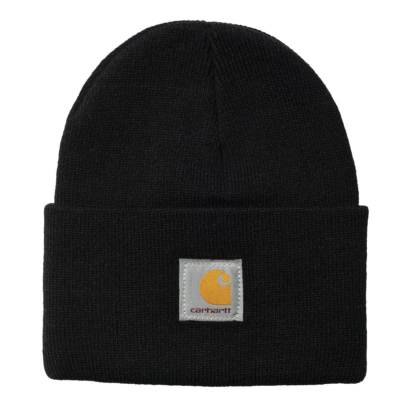Acrylic Watch Black Beanie Hat