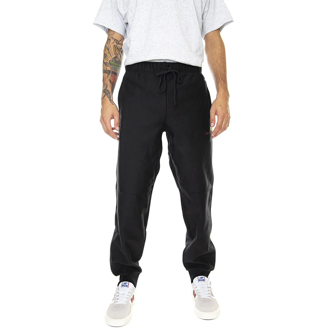 American Script Jogging Pant Black - Image 2