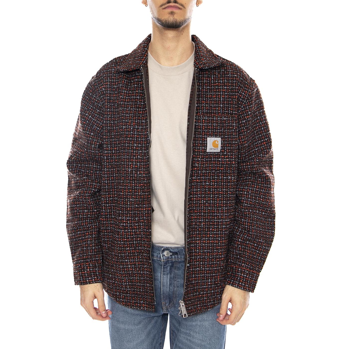 Bellamy Shirt Jac Bellamy Check, Men's Tobacco CARHARTT WIP - Image 2