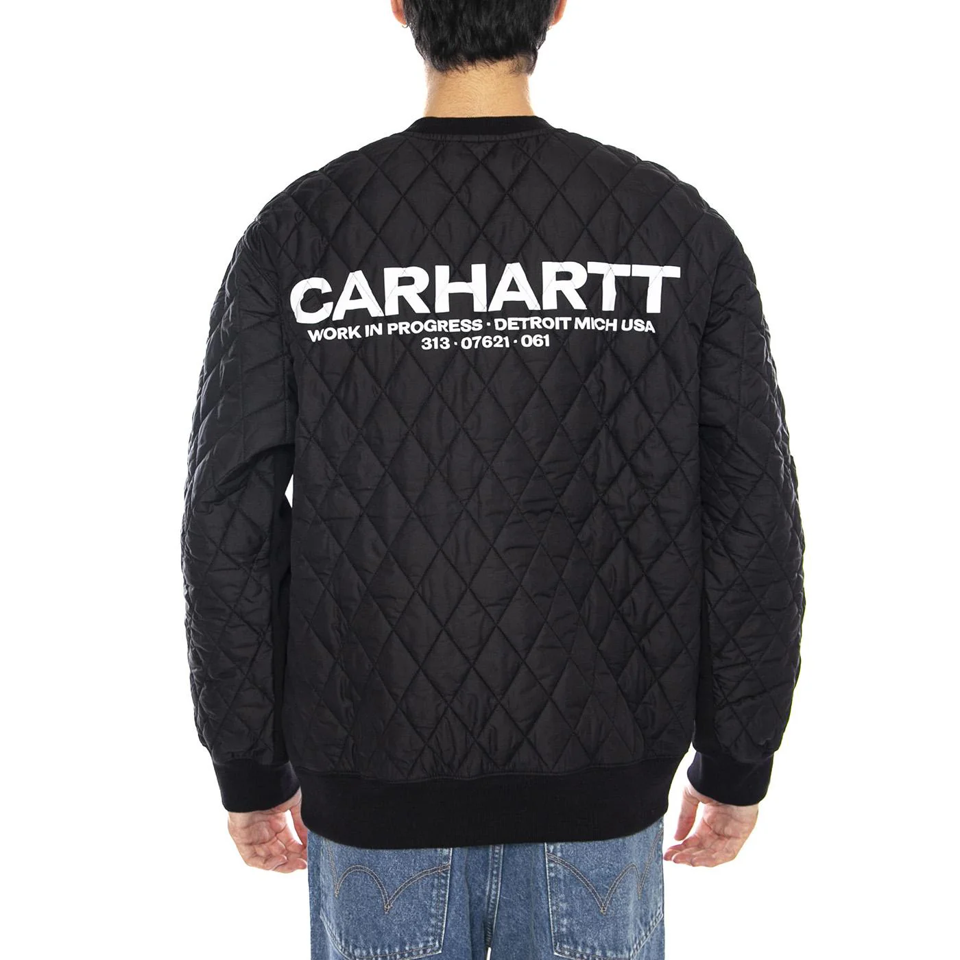 Calma Sweat Black - Men's Crew Neck Sweater Black Men CARHARTT WIP - Image 3
