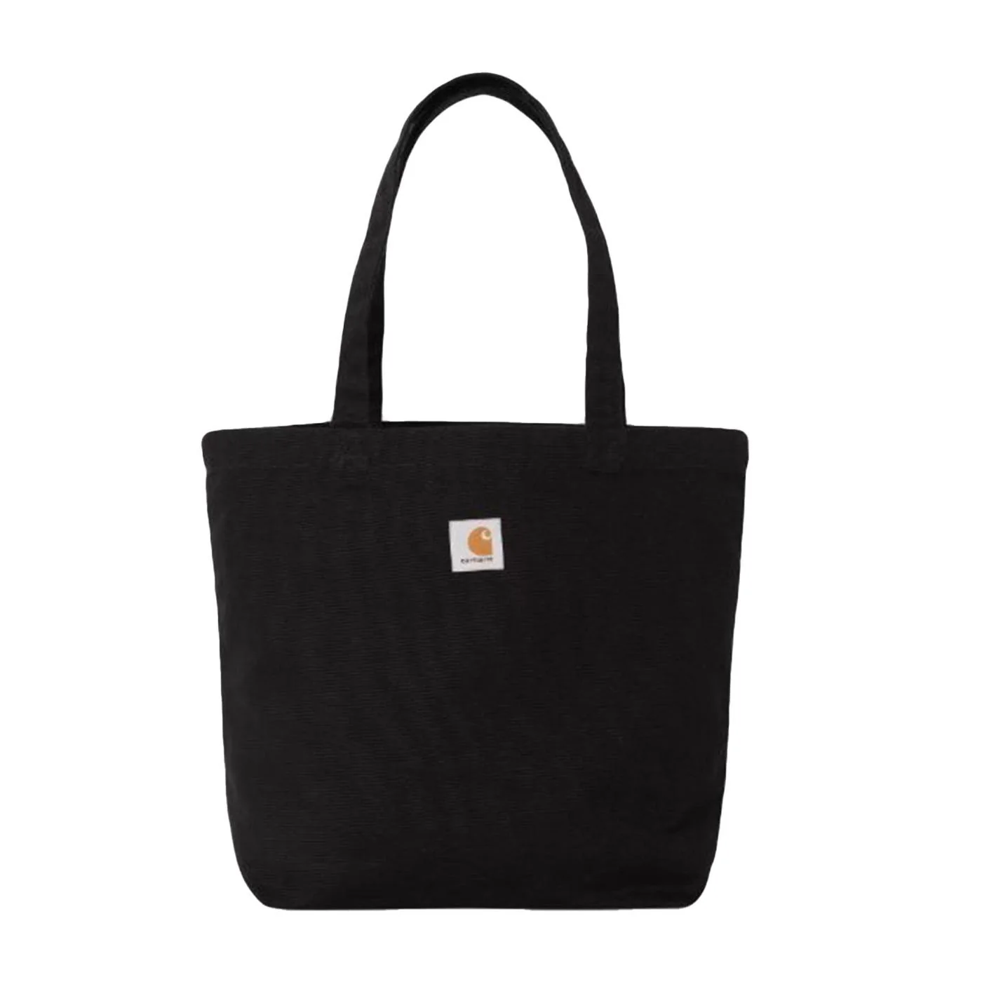 Canvas Graphic Tote Wiptopia Print, Black - Black Tote Shopping Bag with Contrast Print CARHARTT WIP ACCESSORIES - Image 2