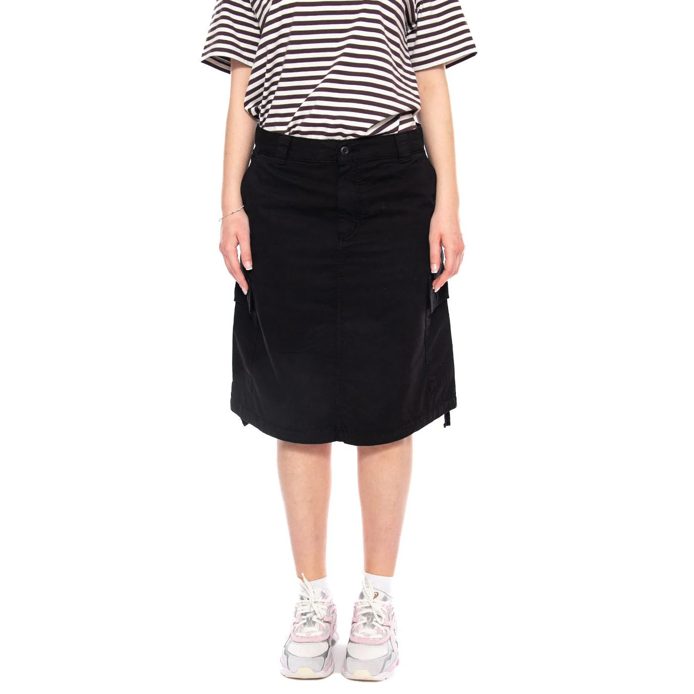 Carhartt WIP Kingston Skirt Black - Women's Black Skirt Women CARHARTT WIP - Image 2