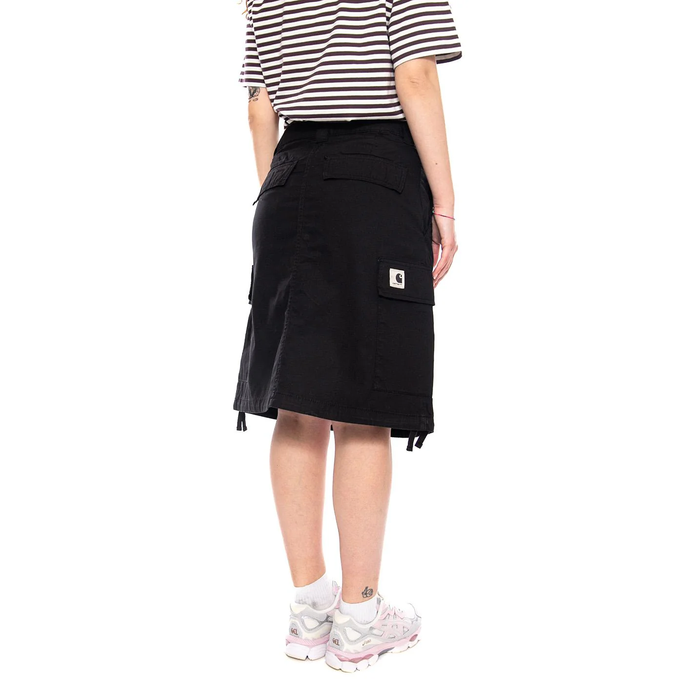 Carhartt WIP Kingston Skirt Black - Women's Black Skirt Women CARHARTT WIP - Image 3