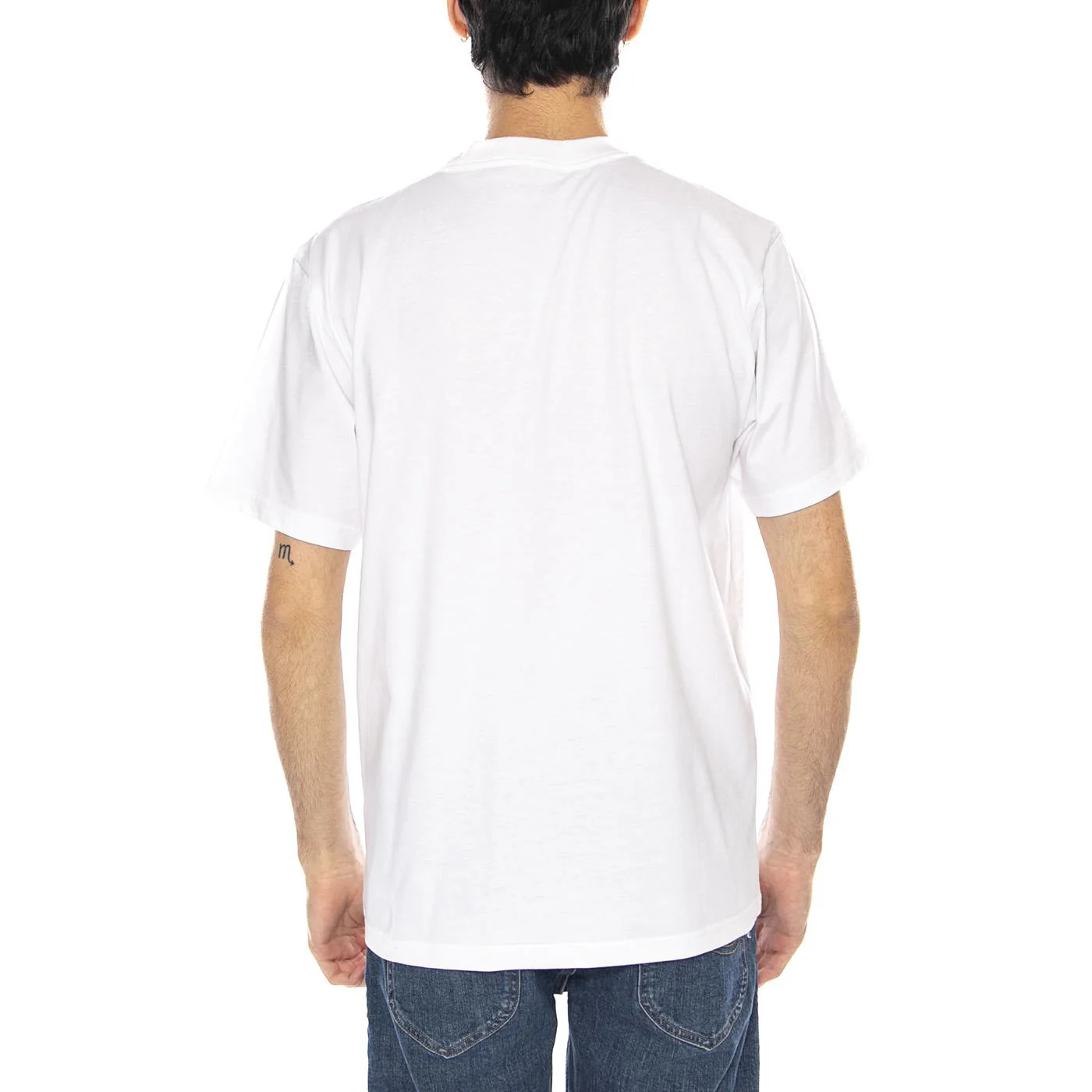 Carhartt WIP Script T-shirt White Black - Image 4
