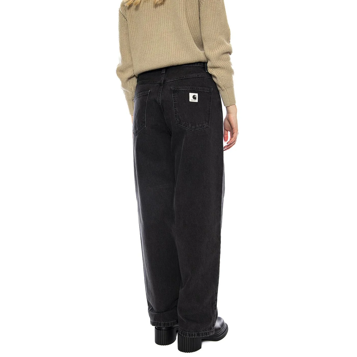 Carhartt WIP W' Brandon Pant -- Women's Black Pants CARHARTT WIP - Image 3