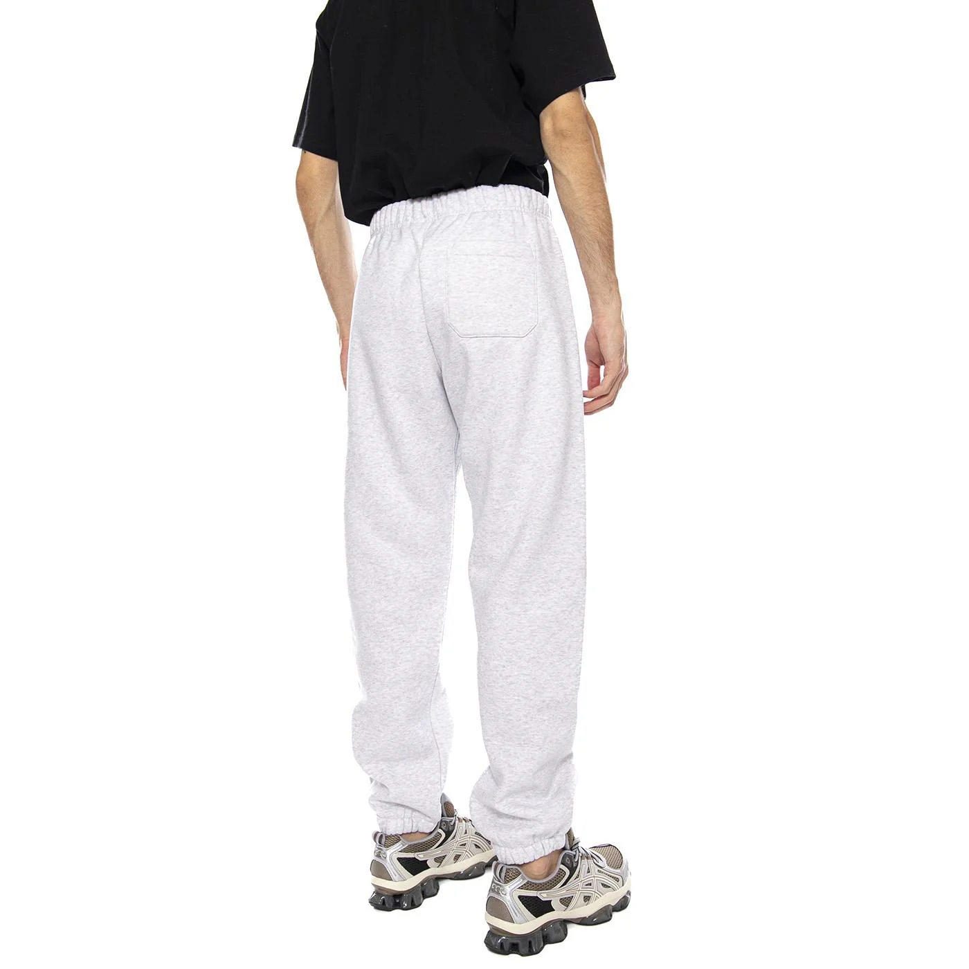 Chase Sweat Pant Ash Heather / Gold - Men's Grey Sweatpants CARHARTT WIP - Image 3