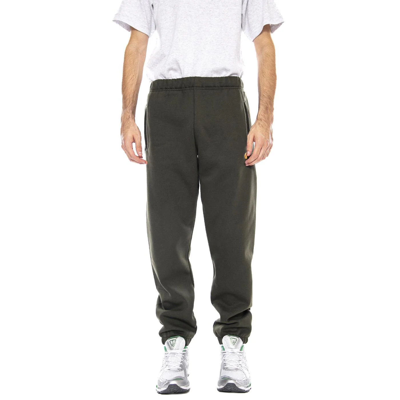 Chase Sweat Pant Olive / Gold - Green Men's Sweatpants CARHARTT WIP - Image 2