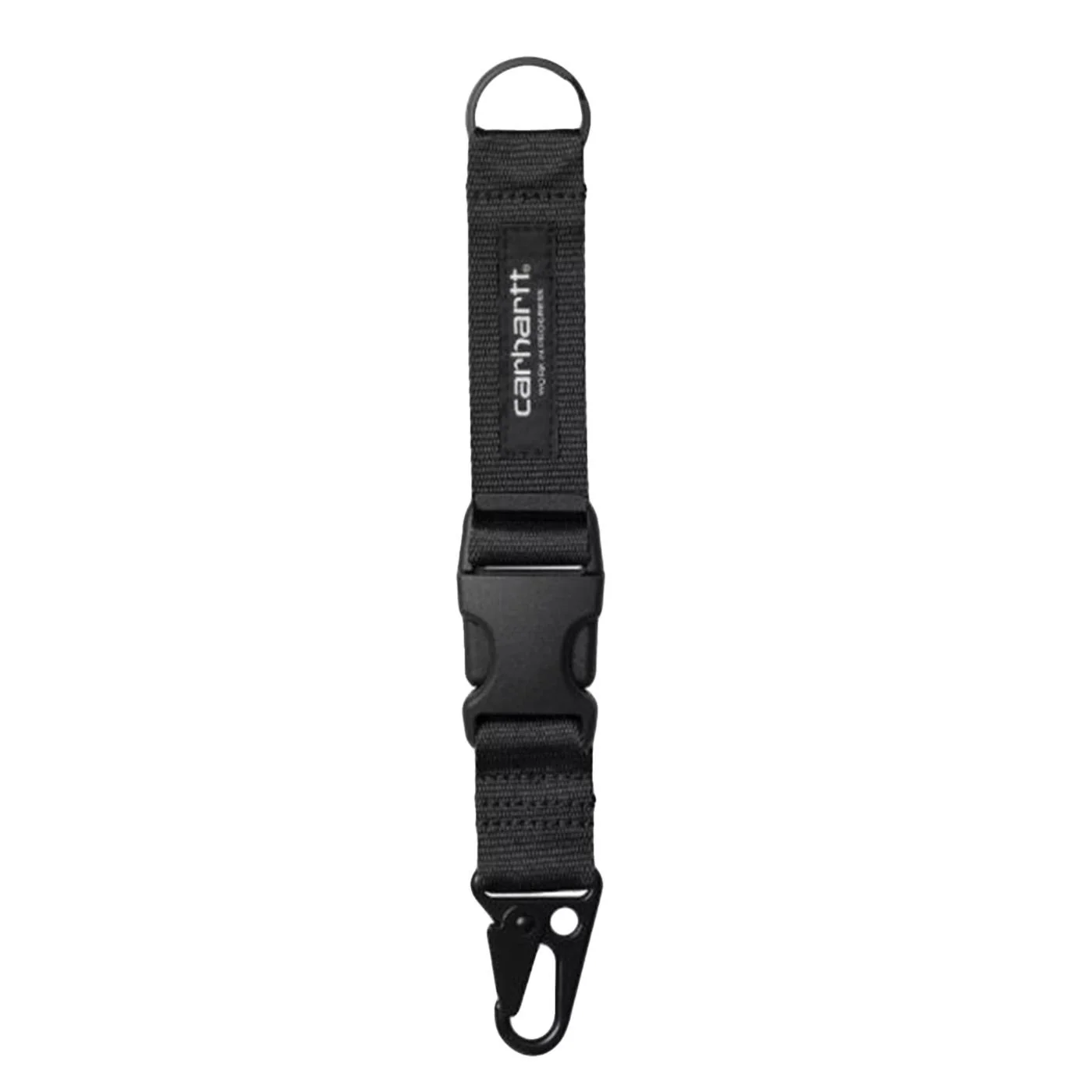 Click Keyholder Black - Black Keyring CARHARTT WIP ACCESSORIES