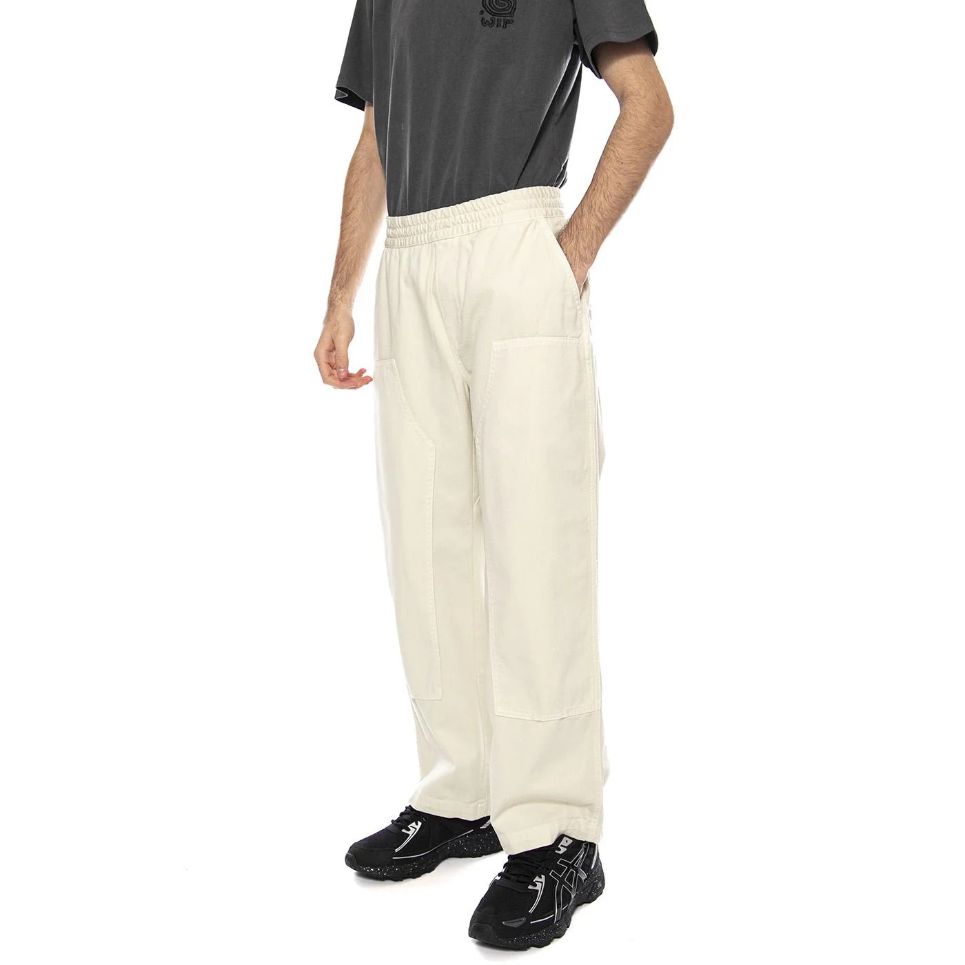 Crawton Pant Salt -- Men's Beige Pants CARHARTT WIP
