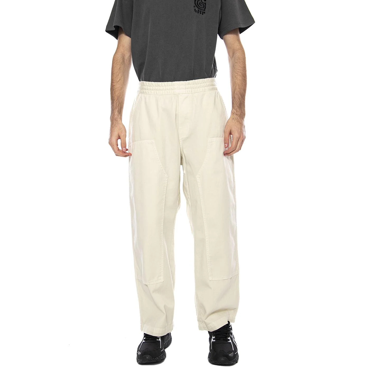 Crawton Pant Salt -- Men's Beige Pants CARHARTT WIP - Image 2