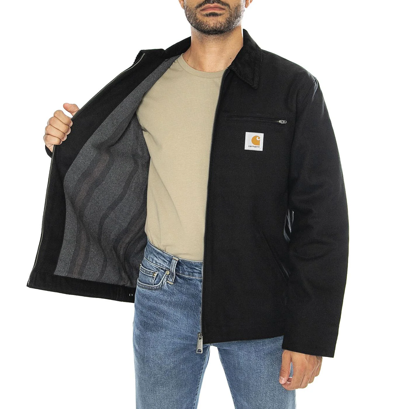 Detroit Jacket Black / Black /rigid - Image 4