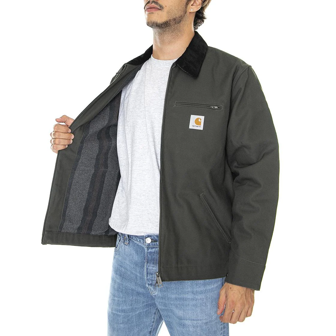 Detroit Jacket Boxwood / Black rigid - Image 4