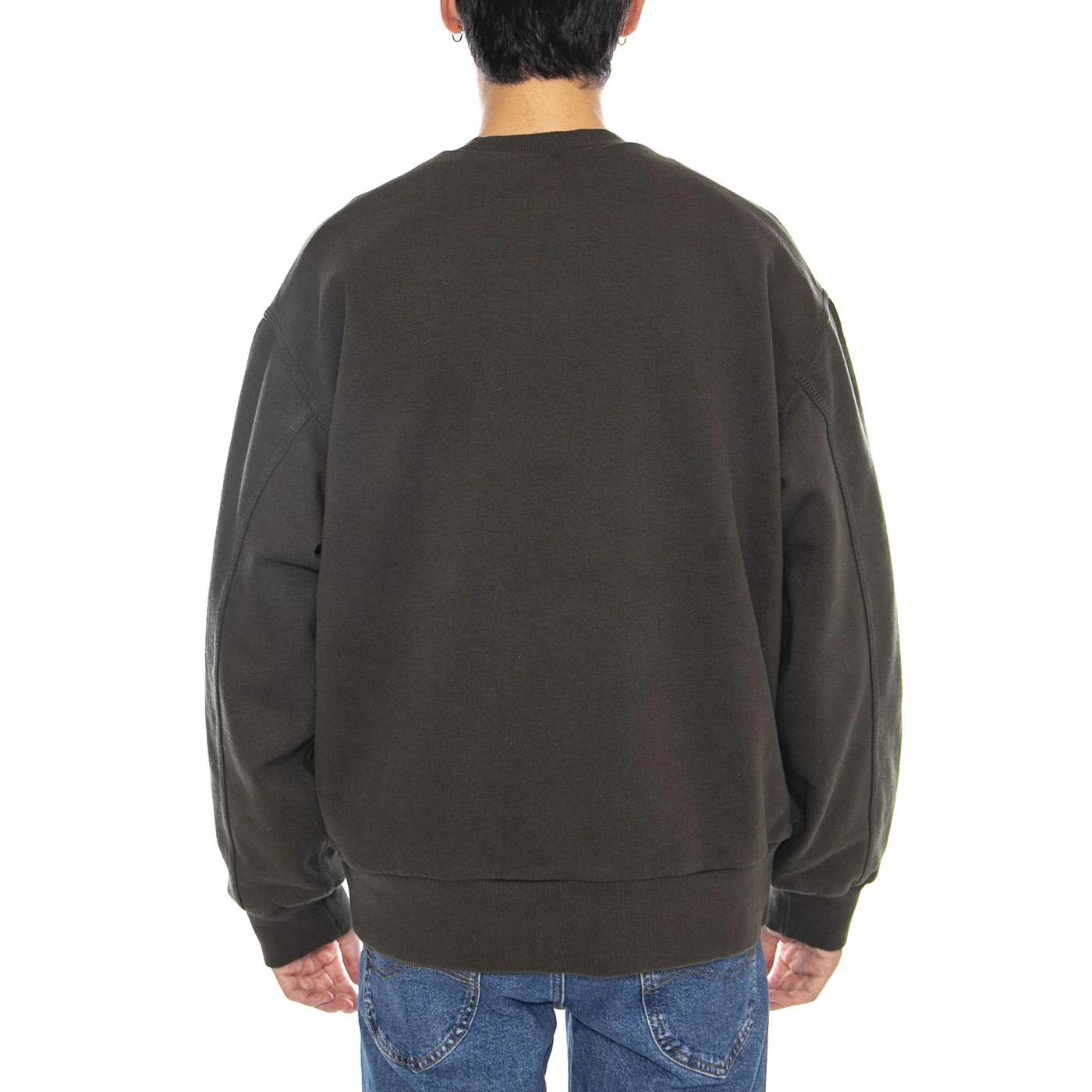 Detroit Sweat Olive - Men's Crewneck Sweatshirt Green Men's CARHARTT WIP - Image 3