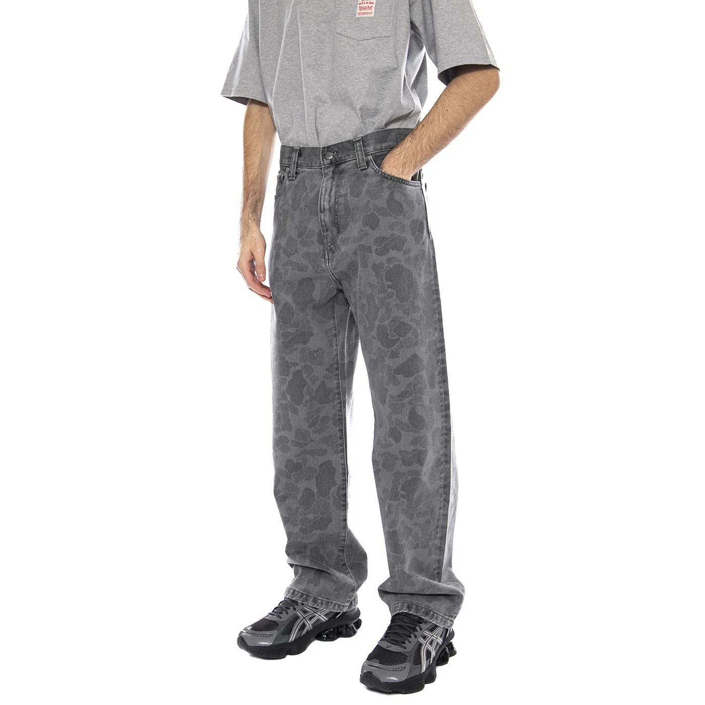 Duck Landon Pant -- Men's Pants Camo Duck / Black Men's CARHARTT WIP