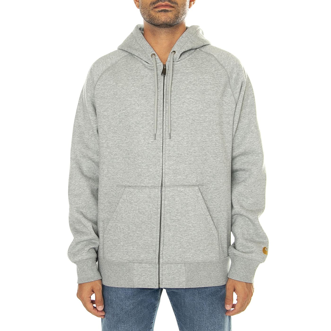 Hooded Chase Jacket Grey Heather / Gold - Image 2