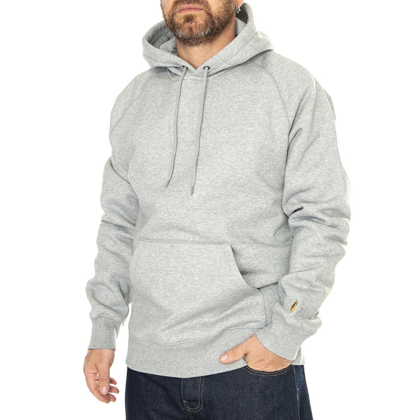 Hooded Chase Sweat Grey Heather / Gold