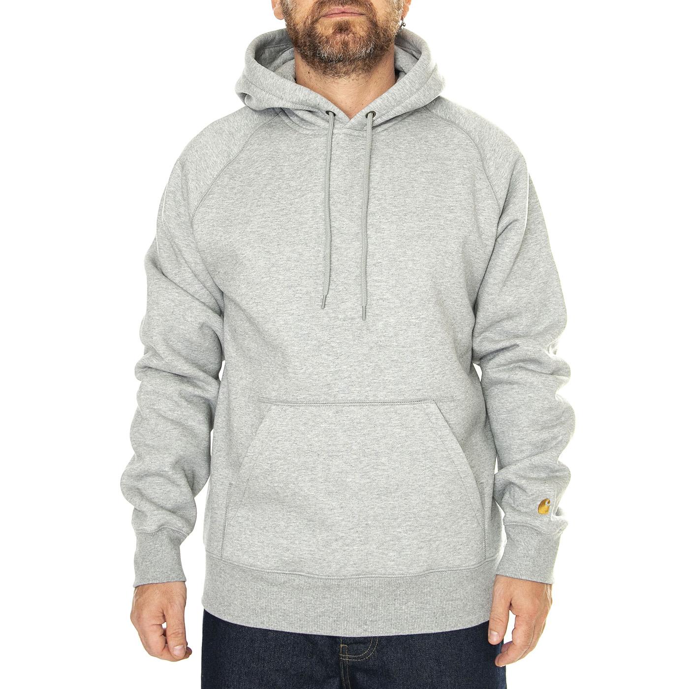 Hooded Chase Sweat Grey Heather / Gold - Image 2