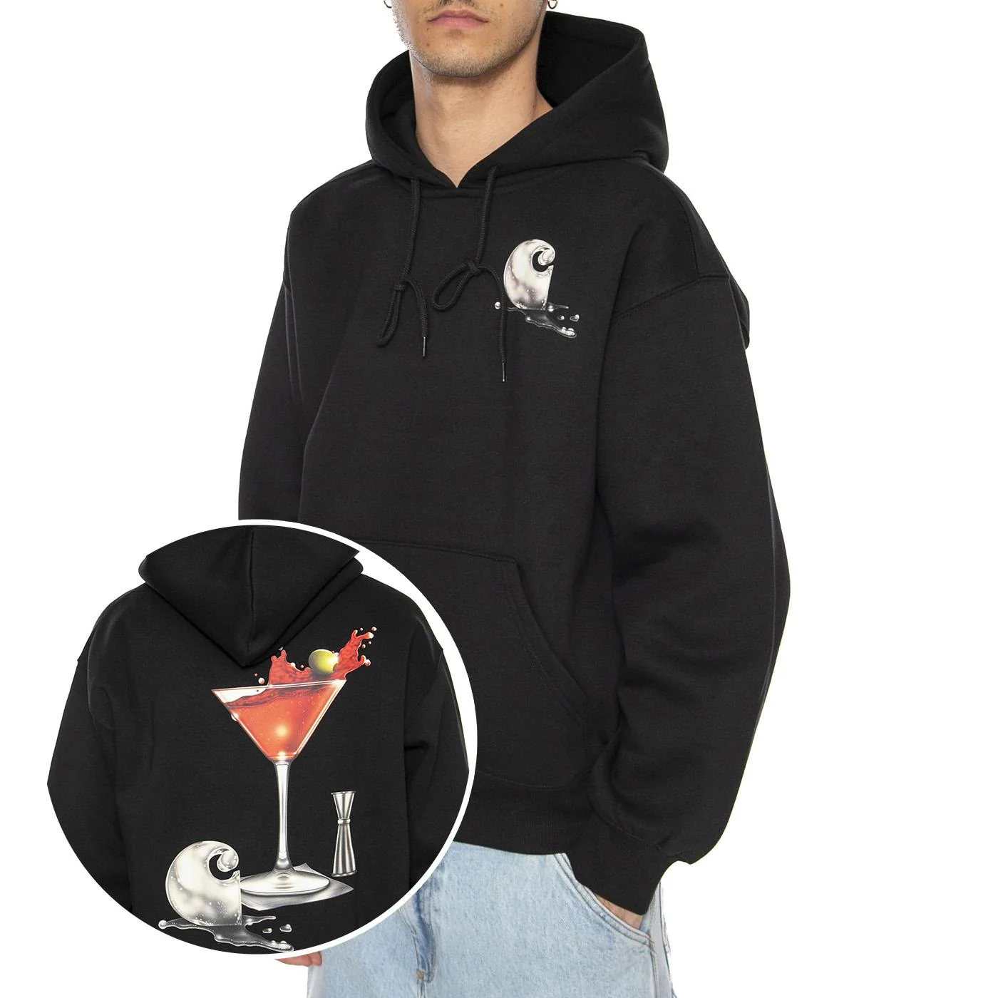 Hooded Jake Garcia Sweat Black - Image 2
