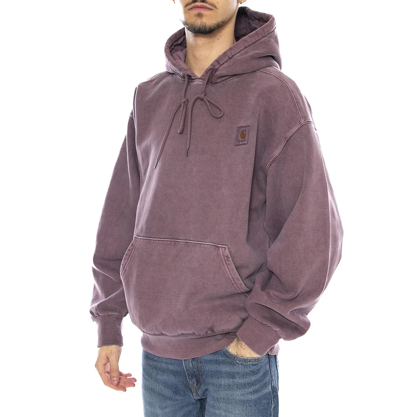 Hooded Vista Sweat Phlox -- Men's Hoodie Purple Men's CARHARTT WIP
