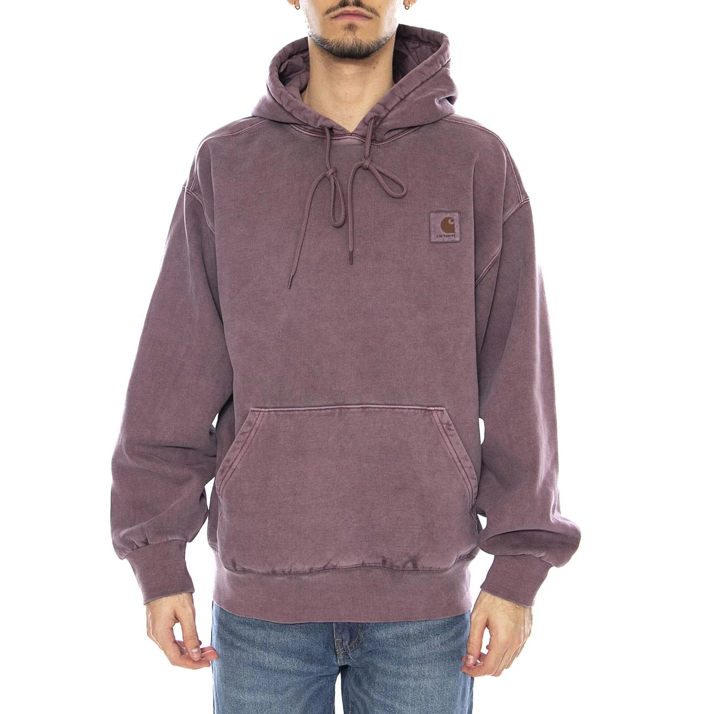 Hooded Vista Sweat Phlox -- Men's Hoodie Purple Men's CARHARTT WIP - Image 2