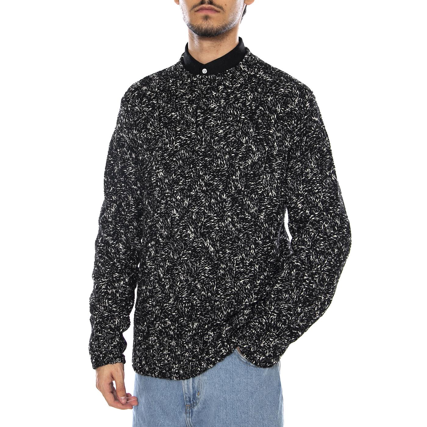 Kyloe Sweater Black Heather - Men's Crew Neck Sweater Black Men's CARHARTT WIP