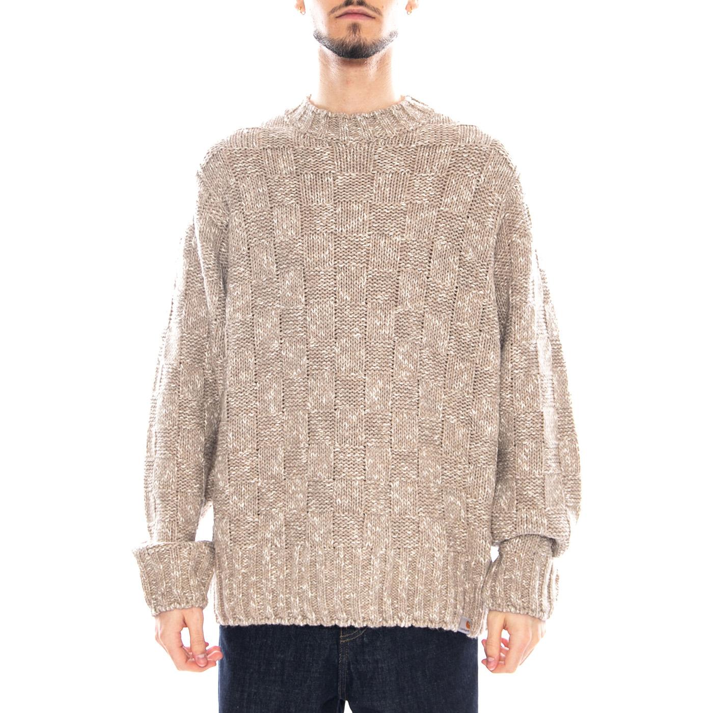 Kyloe Sweater - Wall Heather - Men's Sweater Beige Men's CARHARTT WIP - Image 2