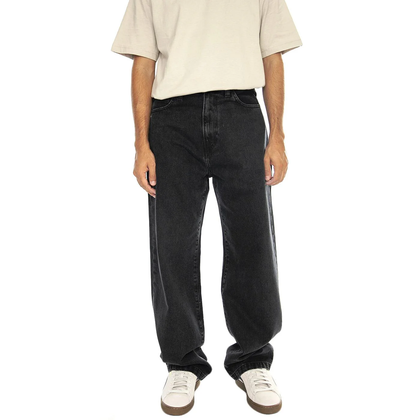 Landon Pant Black stone washed - Image 2