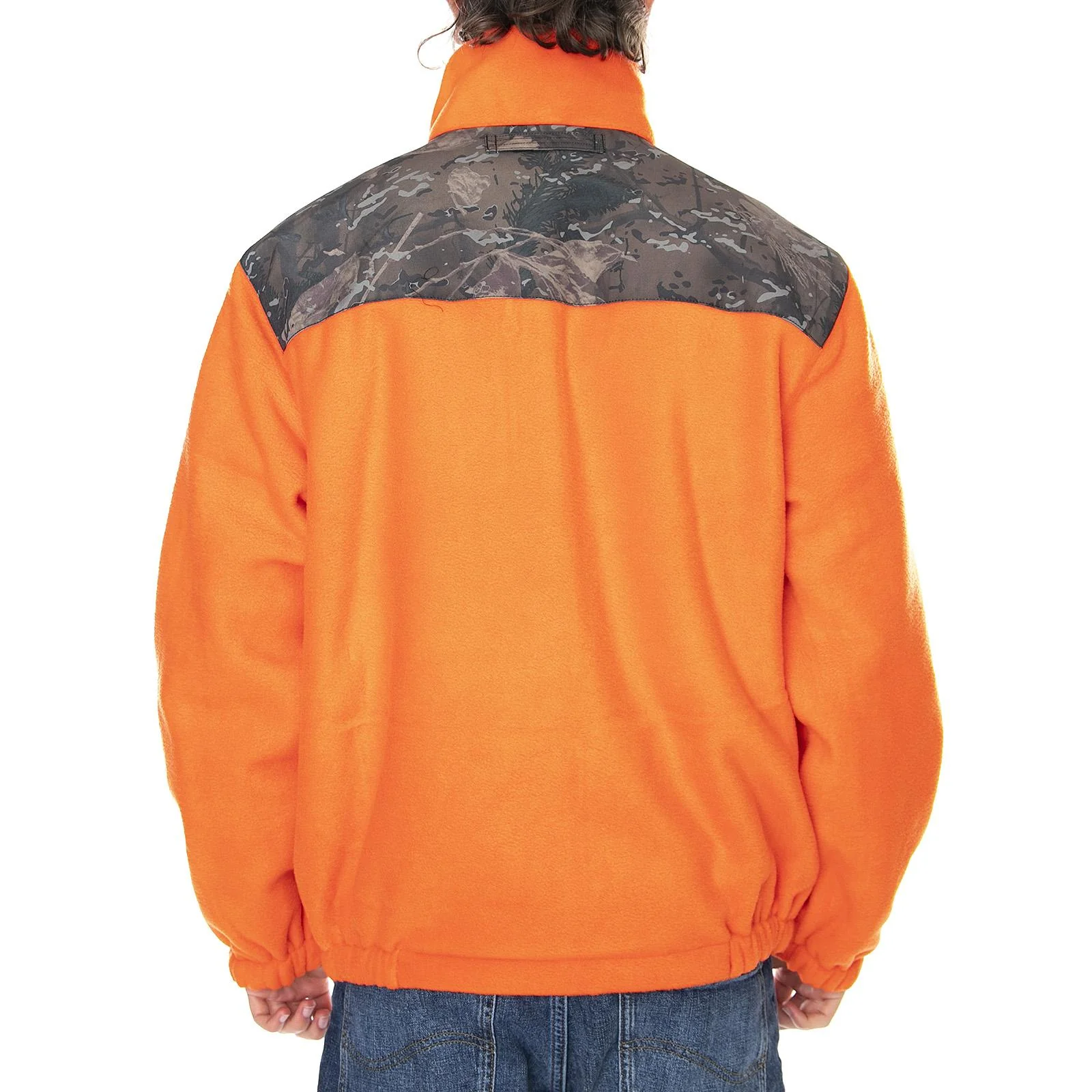 Mens Denby Camo Combi / Safety Orange Reversible Jacket - Image 6