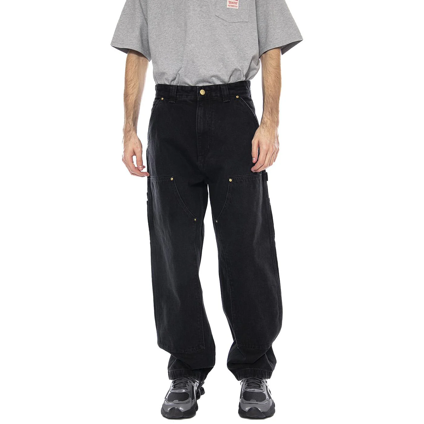 Nash DK Pant -- Men's Pants Black Stone Washed Black Men's CARHARTT WIP - Image 2
