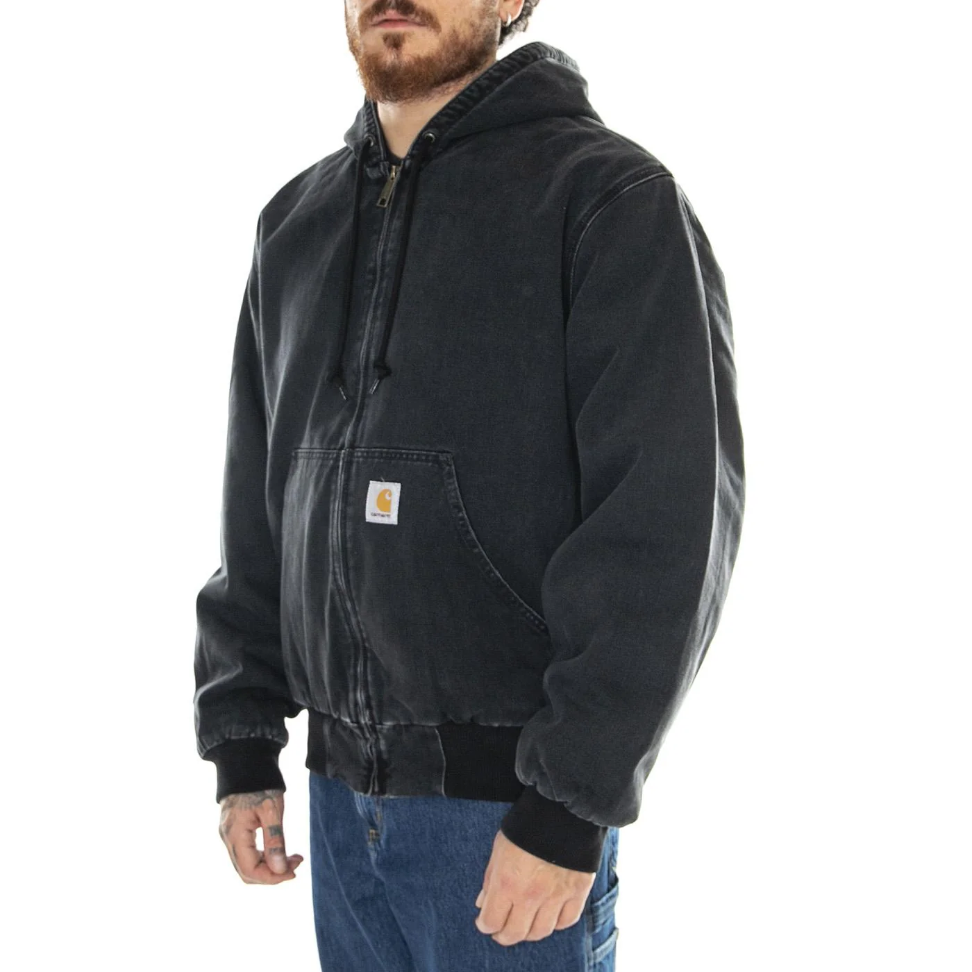 OG Active Jacket Black /stone washed - Image 2