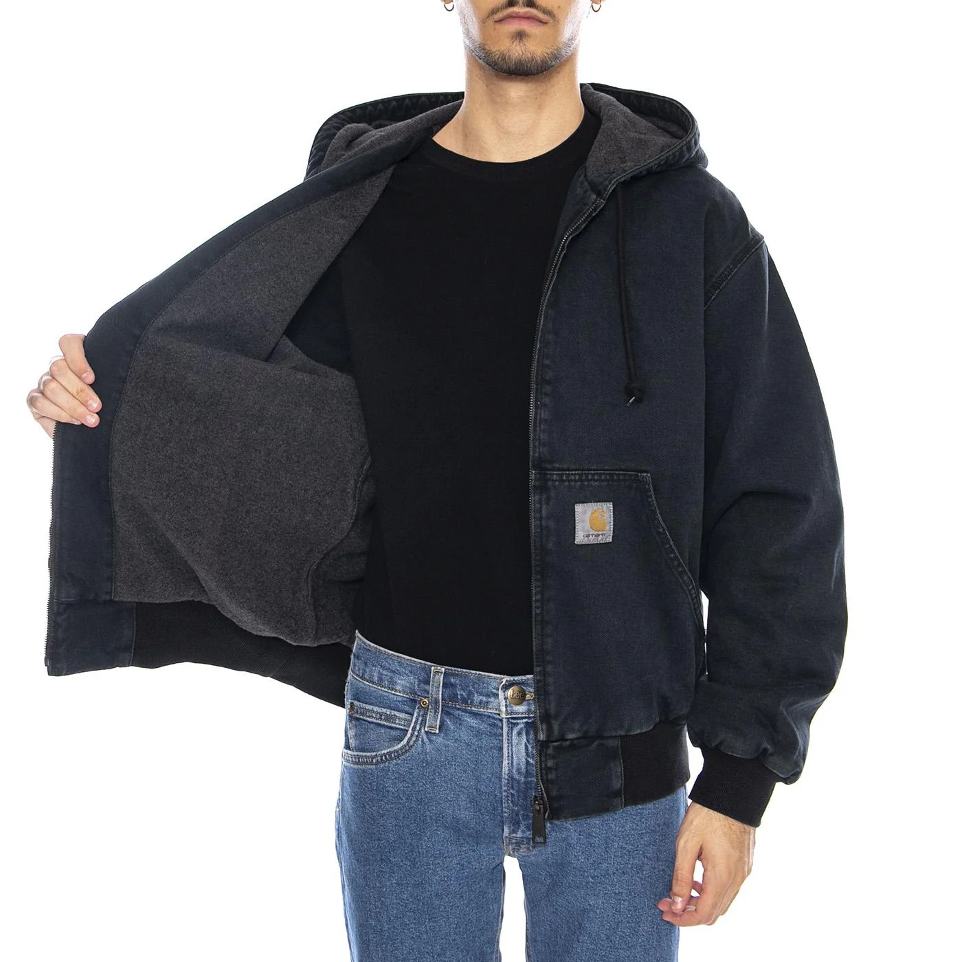 OG Active Jacket Blue Midnight Wash - Men's Jacket Blue Men's CARHARTT WIP - Image 4