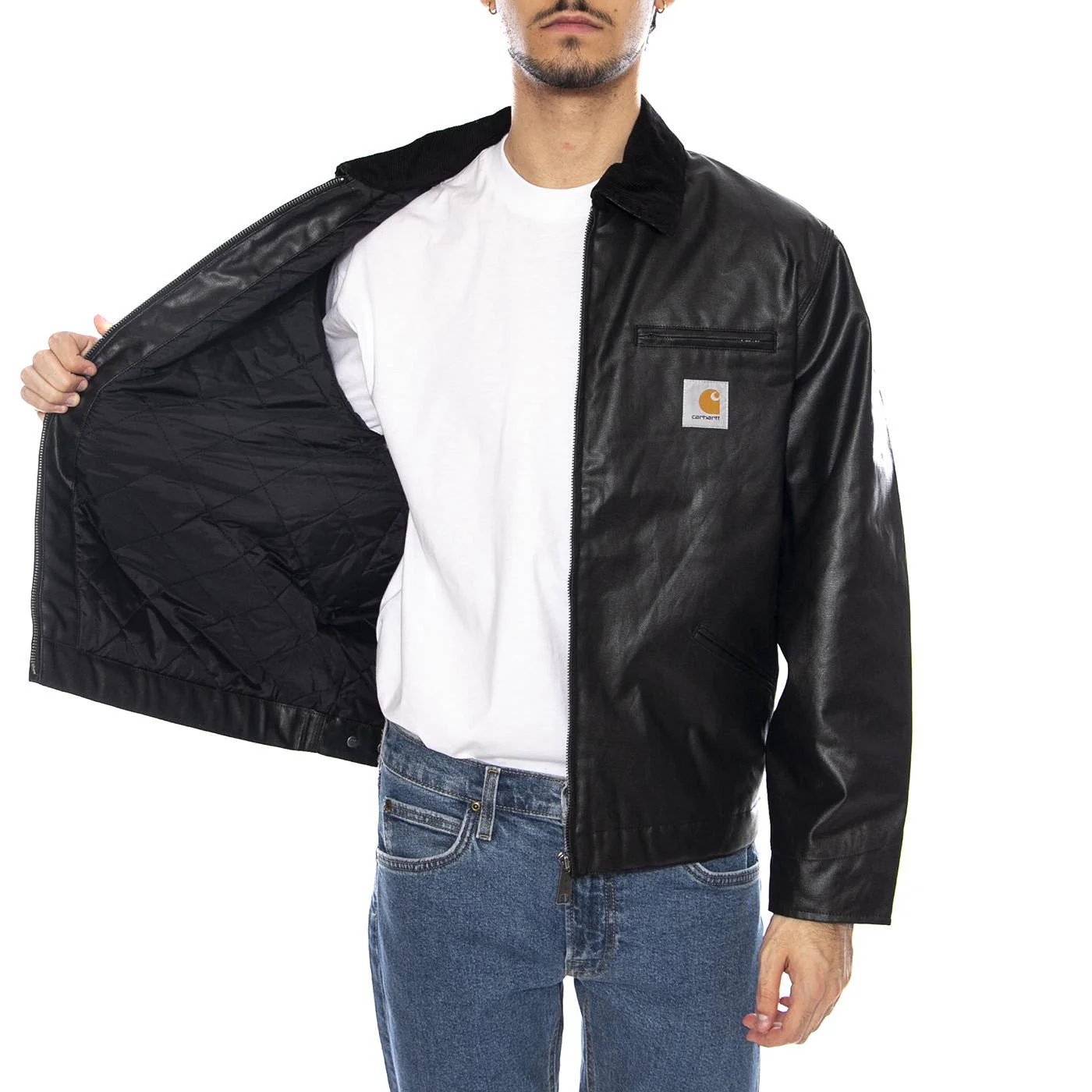 OG Dean Jacket Black / Black - Men's Black Jacket CARHARTT WIP - Image 4