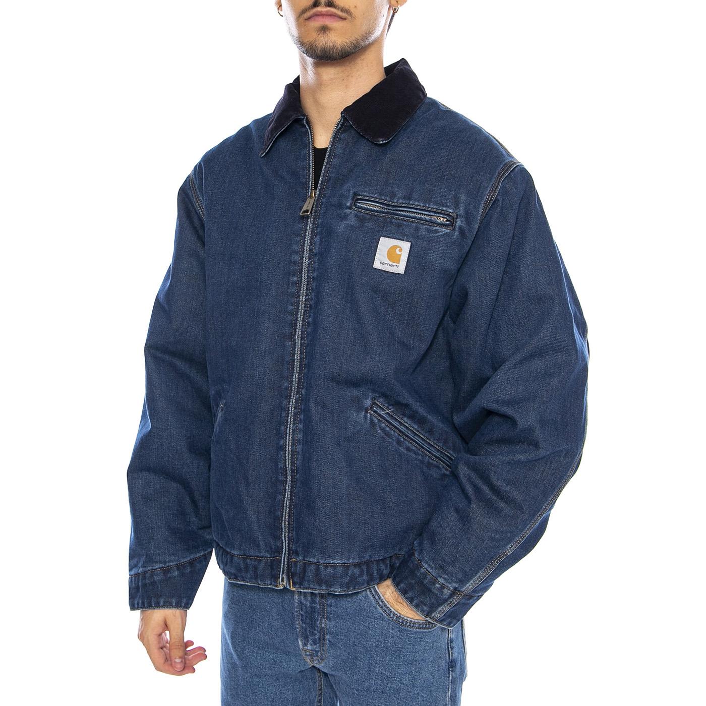 OG Detroit Jacket - Blue / Dark Navy, Stone washed Men CARHARTT WIP