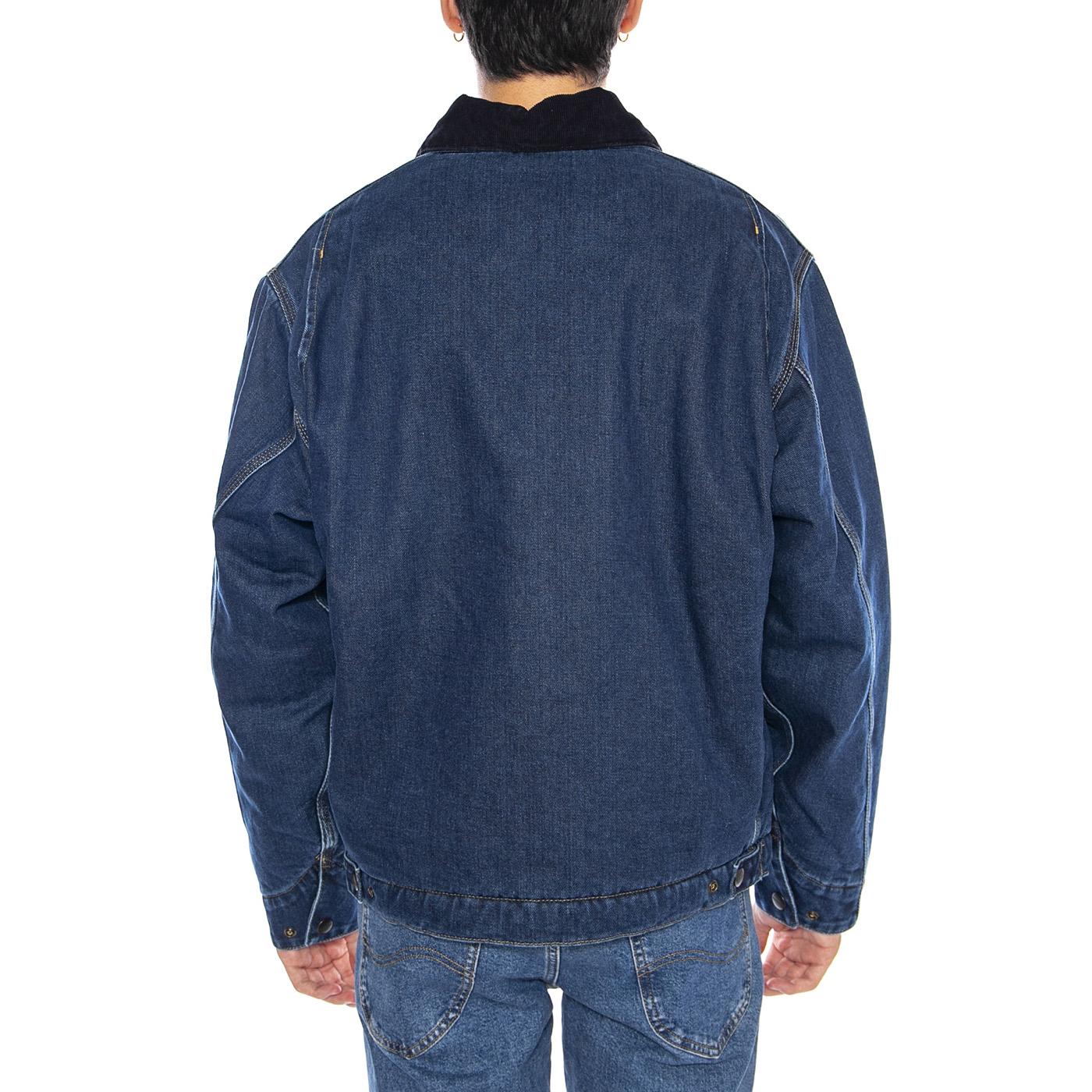 OG Detroit Jacket - Blue / Dark Navy, Stone washed Men CARHARTT WIP - Image 3