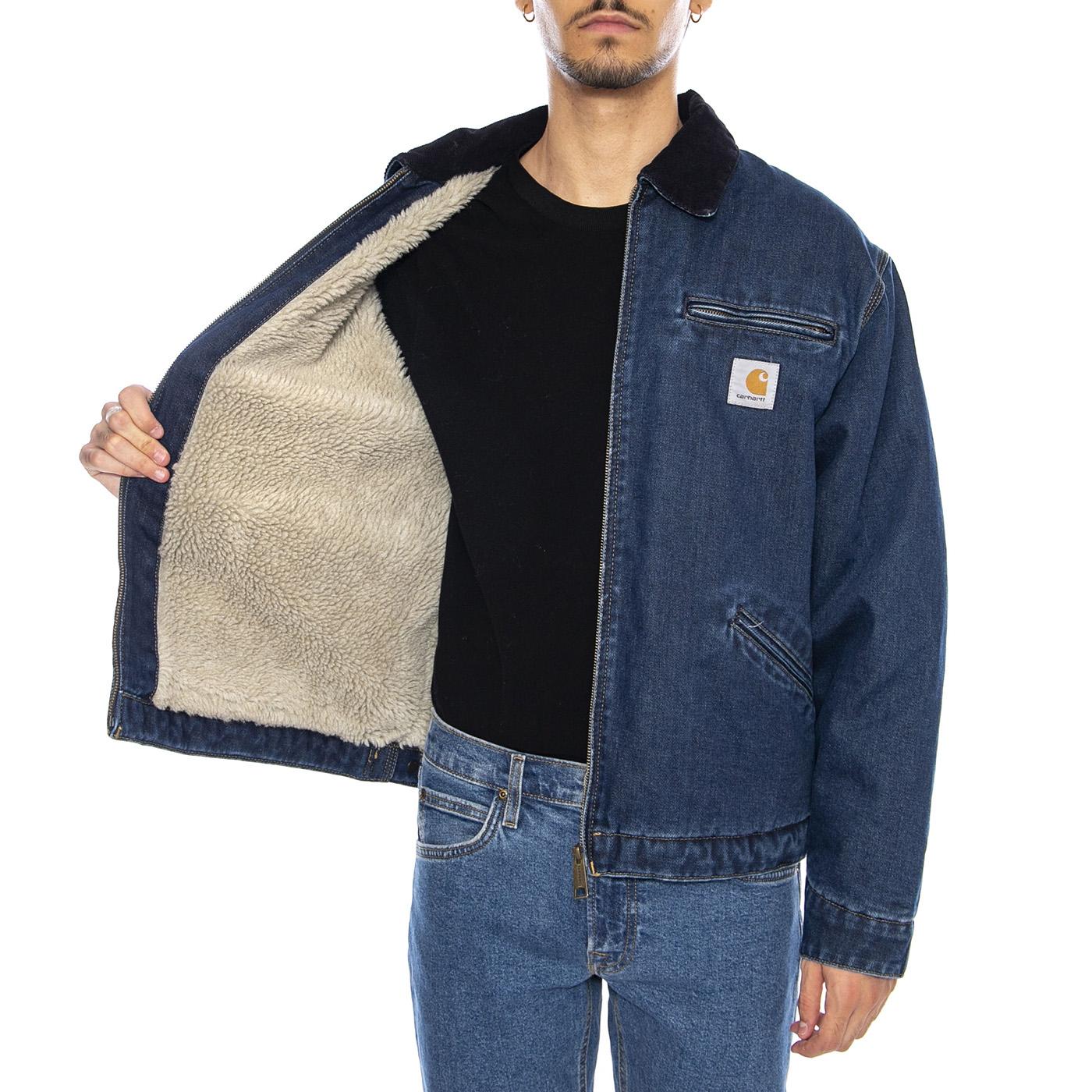OG Detroit Jacket - Blue / Dark Navy, Stone washed Men CARHARTT WIP - Image 4