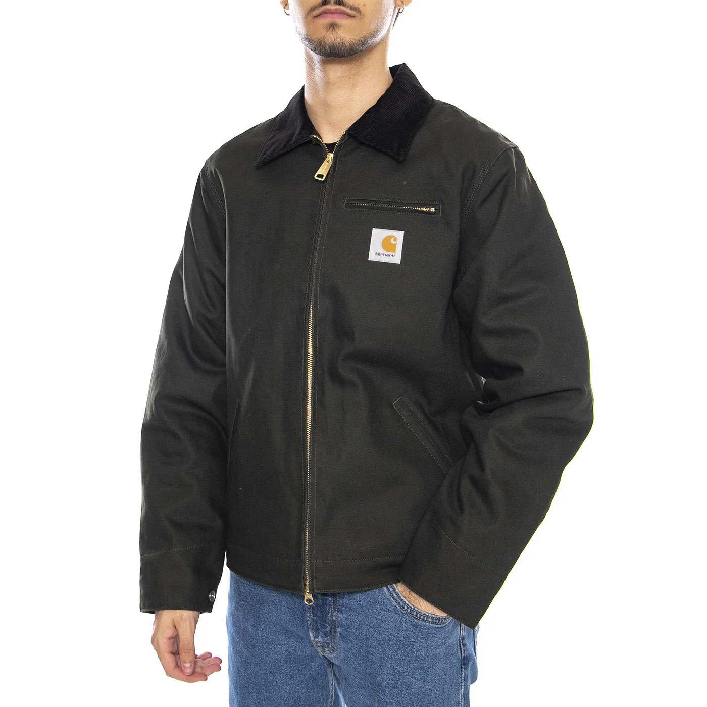 OG Detroit' Jacket Olive / Black - Men's Green Jacket CARHARTT WIP