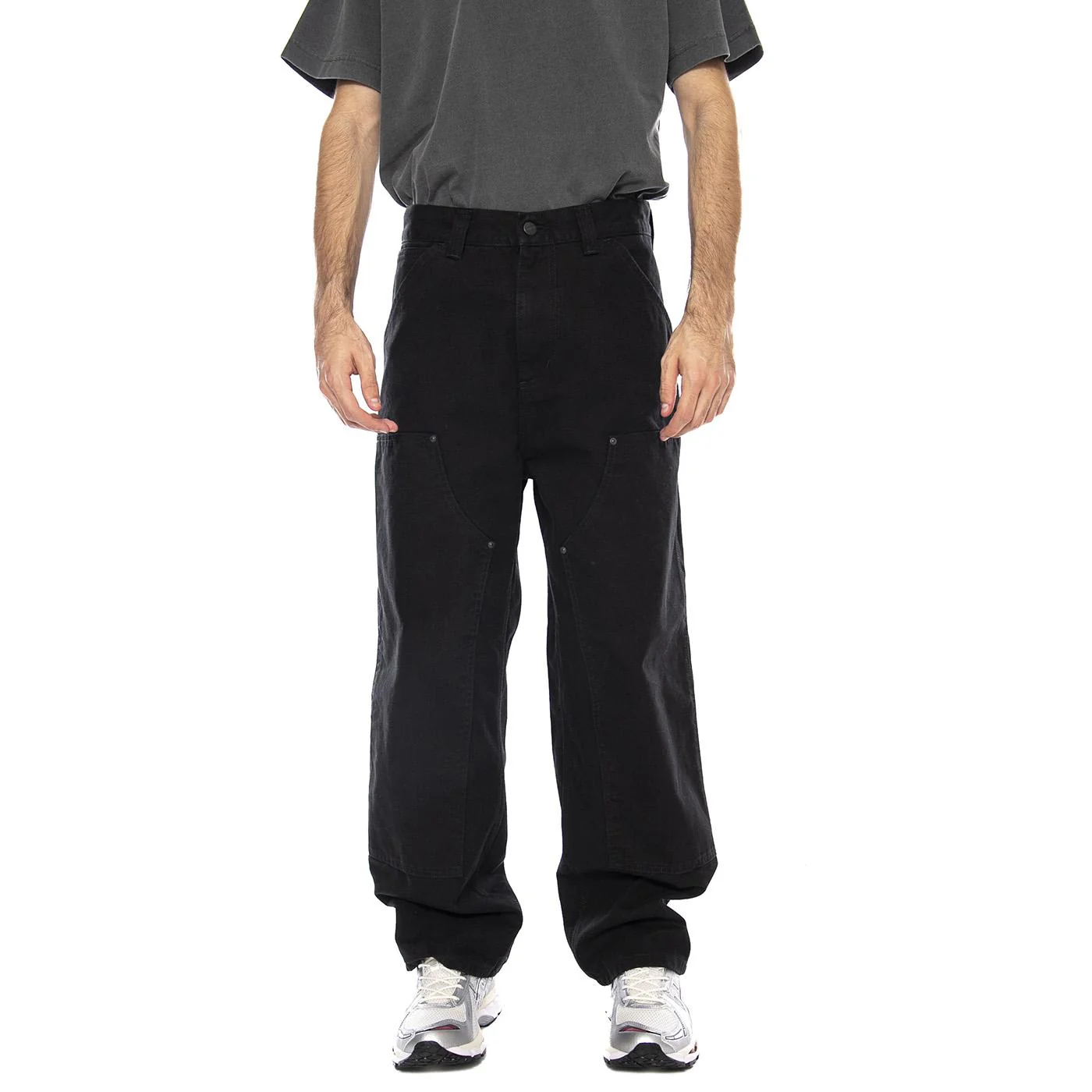OG Double Knee Pant Black - Men's Black Pants CARHARTT WIP - Image 2