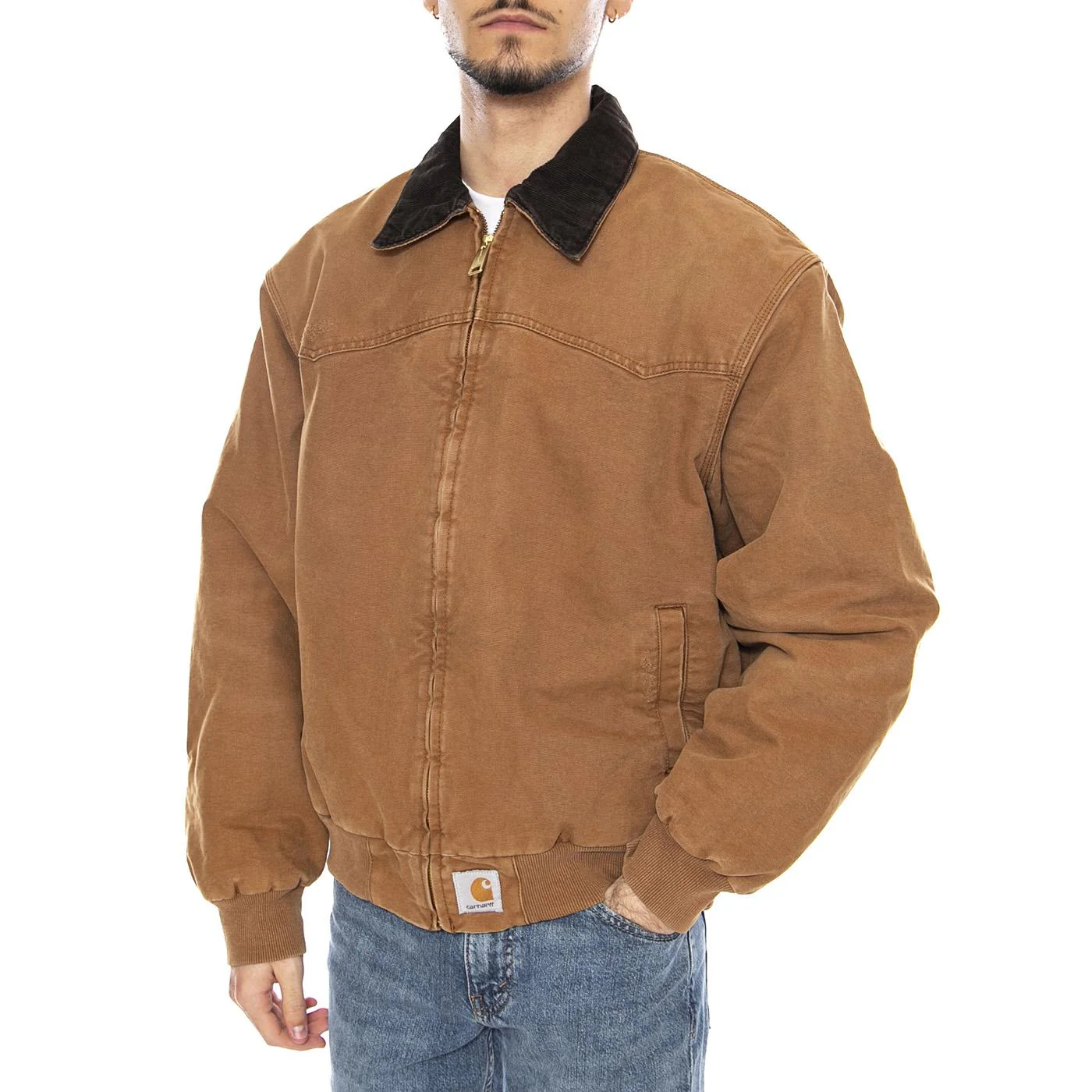 OG Santa Fe Jacket - Men's Brown Jacket CARHARTT WIP