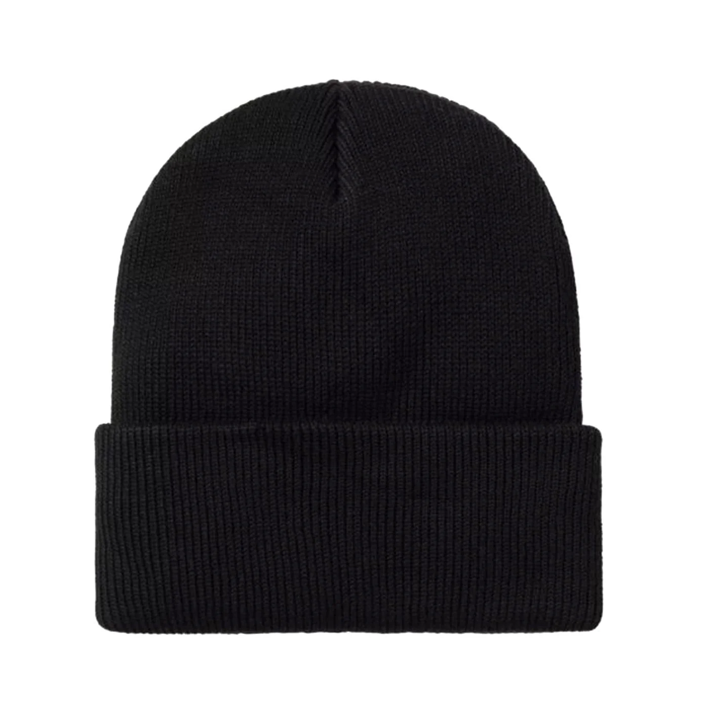 Ohio Beanie Black - Black Knit Hat CARHARTT WIP ACCESSORIES - Image 2